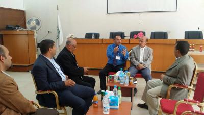 تحضيرات لافتتاح كلية طب بشري تابعة لجامعة اب بمديرية جبلة