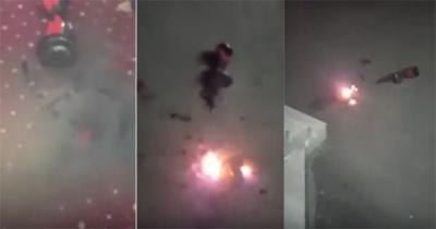 فيديو: انفجار في مكة المكرمة يصيب المواطنين بالهلع (فيديو)
