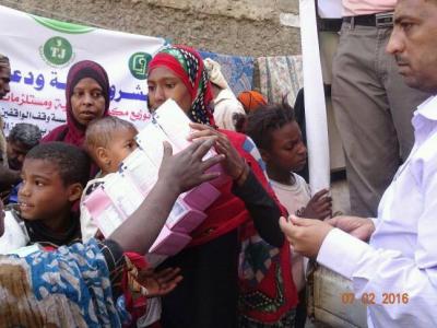 مؤسسة نحن هنا تدشن مشروع إغاثة ودعم الأطفال
