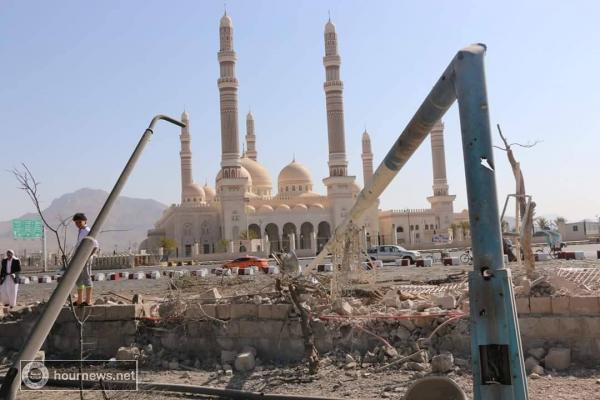 شاهد بالصور: هذا ما قصفته طائرات التحالف الليلة الماضية في منطقة السبعين بصنعاء