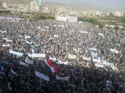 عاجل: طيران التحالف يفتح حاجز الصوت فوق حشود صالح