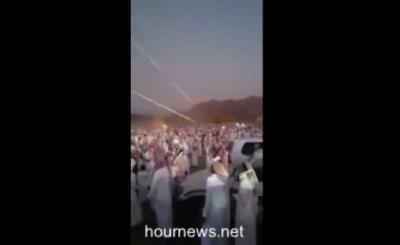 شاهد فيديو .. اطلاق نار جنوني في عرس سعودي