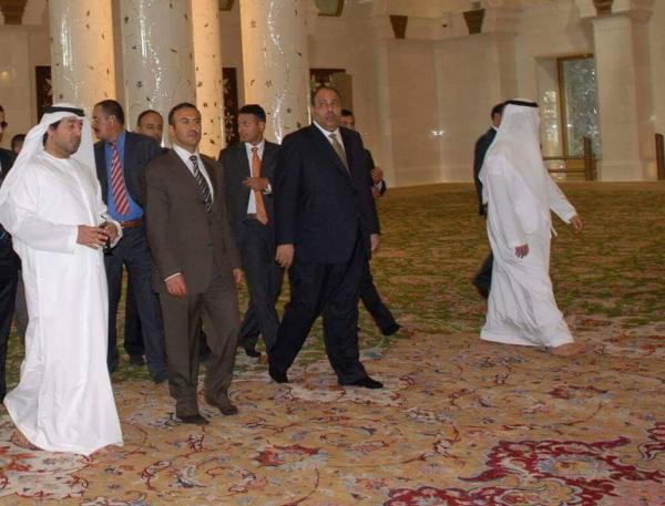 حقيقة صورة أحمد علي عبدالله صالح بالامارات