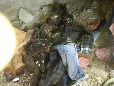 صورة الضحية قبل الجريمة وبعد الجريمة: قتل فتى في 17 من عمره بصنعاء واحراقه بـ "الأسيد" لطمس معالمه