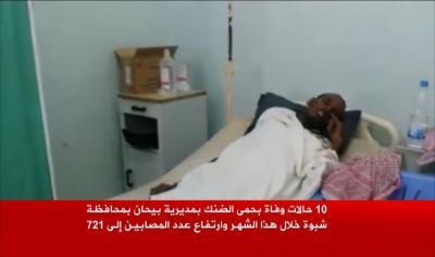 ارتفاع قتلى حمى الضنك في شبوة إلى 12 شخص والمستشفيات تمتلئ بالمرضى