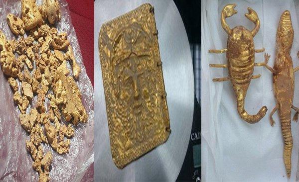 حقيقة عثور شباب سعوديون على كنز ذهبي بملايين الدولارات في جحر ضب (صور+ فيديو)