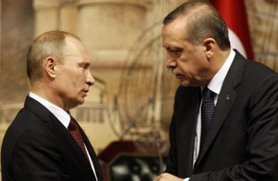 أردوغان يعتذر لبوتين عن إسقاط المقاتلة الروسية