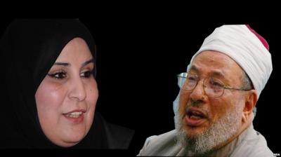 القرضاوي في رسالة منسوبة إليه: أسهو في صلاتي بسبب أسماء! وأسماء تكشف الحقيقة!