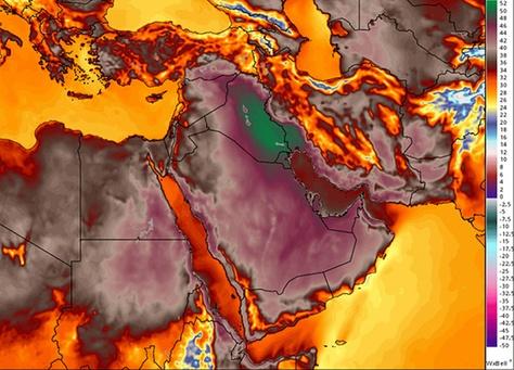 السعودية ودول الخليج تعيش أشد موجة حر منذ 136 عاماً