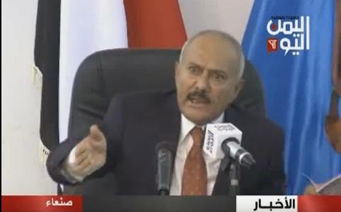 ما هي المبادرة التي عرضها صالح اليوم والرسالة التي وجهها إلى السعودية بشأن الرئيس هادي