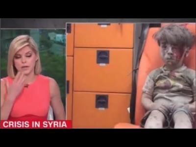 شاهد هذا هو الفيديو الكامل للطفل "عمران" الذي هزت صورته العالم اجمع ومذيعة الـ CNN تنفجر باكية عليه