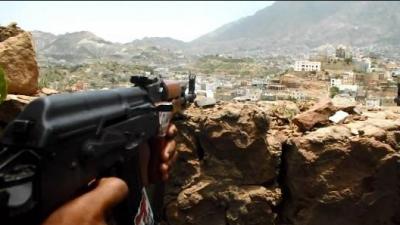 المقاومة تفك الحصار عن مدينة تعز عبر منطقة الضباب وتستعيد جبل هان الاستراتيجي