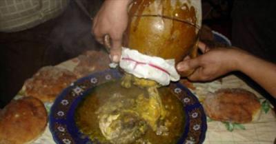 ما سر الطبق المغربي الخاص بالرجال والمحرم على النساء! ما سر الطبق المغربي الخاص بالرجال والمحرم على النساء!