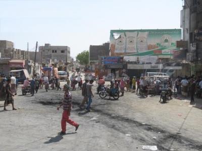 انفجار في حوطة لحج يسفر عن مقتل 3 من عناصر الحزام الامني واصابة 7 آخرين