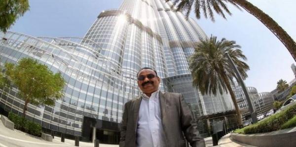 بالصورة: رجل أعمال هندي يمتلك 22 شقة في برج خليفة.. وهذه هي قصته!!