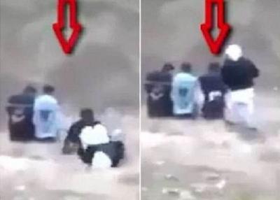 انقلب السحر على الساحر.. شاهد شيءٌ غير متوقع بفيديو إعدام لـداعش