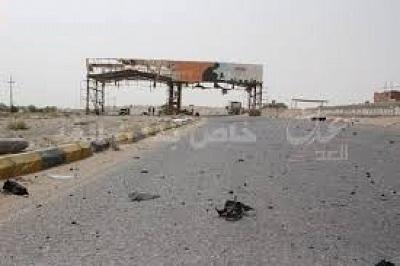انفجار عبوه ناسفة في الحسيني بلحج زرعها مجهولون ولا انباء عن اصابات
