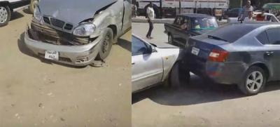شاهد: أغرب انتقام من شاب مصري صدمت سيارته