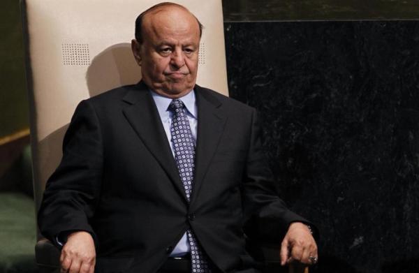 هادي يهاجم إيران ويقول إن الانقلابيين في اليمن فئة باقية (باغية) لابد من عودتها إلى الصواب