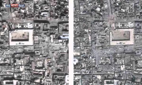 العفو الدولية: صور للاقمار الاصطناعية تكشف حجم الدمار في الاحياء الشرقية لحلب