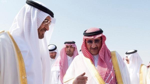 ولي عهد أبوظبي يقوم بزيارة مفاجئة إلى السعودية