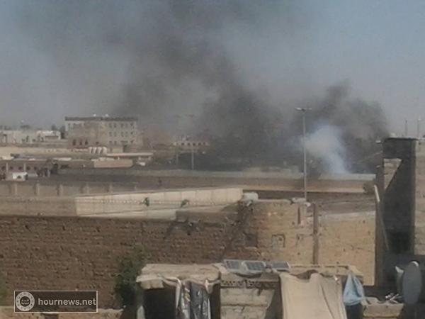 عاجل: توتر شديد بالسجن المركزي بصنعاء والدخان يتصاعد منه (صورة)