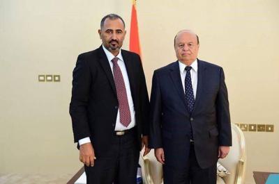 محافظ عدن الزبيدي يرد على الرئيس هادي بشأن استقلال الجنوب