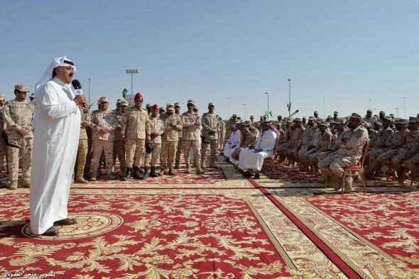 لواء حرس وطني سعودي ينسحب من الحدود الجنوبية للمملكة باليمن مع وقع اشتداد المعارك