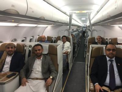 مصادر تكشف لاخبار الساعة عن مغادرة وفد الحوثيين وصالح لصنعاء
