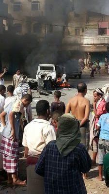 سقوط مصابين بين صفوف قوات الحزام الأمني في انفجار بأبين وسفارة امريكا بصنعاء تعيد فتح ابوابها