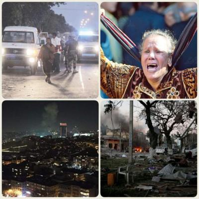 اول تعليق من خالد بحاح على الجريمة الانتحارية في عدن