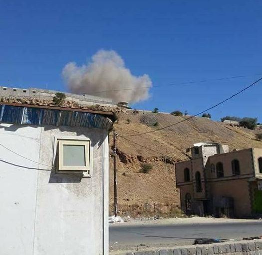 غارات عنيفة للطيران على مواقع بصنعاء (المكان المستهدف - صور)