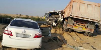 إماراتي ينجو من حادث سير ليموت دهسًا بعد 10 دقائق في دبي (صور)