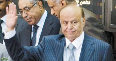  الرئيس هادي لـ«عكاظ»:  لن ننسى مواقف الملك عبدالله والشراكة مع الرياض أولوية