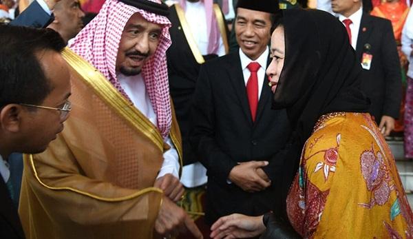 من هي السيدة التي سأل عنها الملك سلمان في القصر الرئاسي باندونيسيا مرتين؟