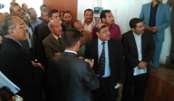 لجنة التعليم العالي والبحث العلمي تباشر نزولها الميداني الى جامعة 21 سبتمبر 