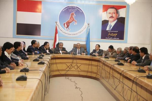صالح يفاجئ الجميع في وزارة حكومية بصنعاء في هذا الحدث الهام.. ويلقي كلمة (نصها)