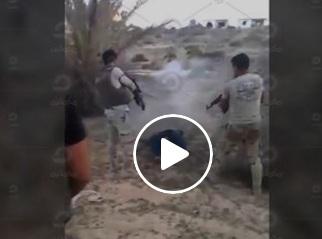 بالفيديو .. شاهد فضيحة كيف يتم قتل المصريين في سيناء بدم بارد بيد الجيش المصري ثم إعلان مقتلهم في اشتباكات
