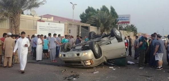 شاهد كيف ضحى شاب سعودي بحياته لإنقاذ عائلة مكونة من أم وخمسة ابناء
