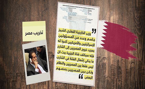 صحيفة إماراتية تكشف وثائق سرية لويكيليكس عن قطر وإعلامها (رشاوي وابتزاز ومساومة)