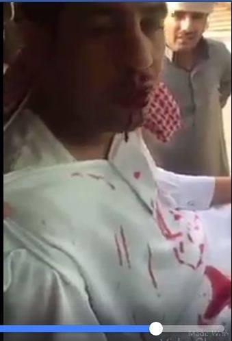 شاهد بالفيديو امير سعودي يعتدي على مواطن بالضرب والسب (نعتذر عن الألفاظ التي في الفيديو)
