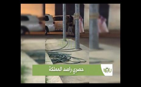 شاهد بالفيديو لحظة القبض على الامير المعتدي سعود بن عبدالعزيز الذي اعتدى على يمني وسعوديين واقتياده من قبل الشرطة