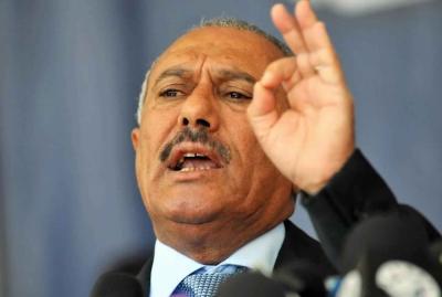 عاجل: اول تعليق من الرئيس السابق صالح على القصف الجنوني لطائرات التحالف على صنعاء (صورة)