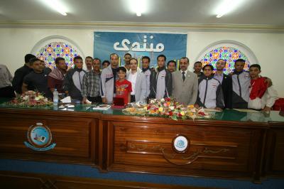 اجتماع الجمعية العمومية والهيئة الإدارية لنادي الطليعه الرياضي وتكريم الفرق الرياضية  المميزة للنادي 