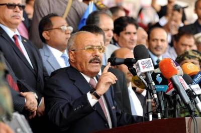 الصوفي يكشف كيف استطاع صالح الوصول إلى منصه السبعين وتجاوز قناصات الحوثيين واستنفاراتهم