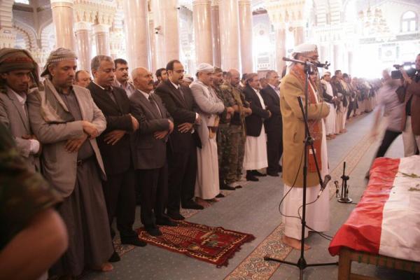 الزعيم «صالح» يتحدث لأول مرة عن حادثة جولة المصباحي.. ويكشف كيف اغتيل «خالد الرضي» (صور + نص الكلمة)
