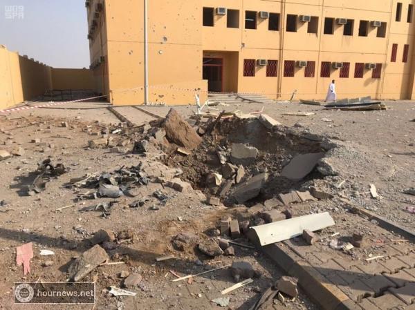 عاجل: السعودية تعترف بسقوط صاروخ باليستي على جيزان .. وتكشف مكان سقوطه (صور)