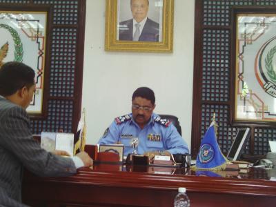 أكد أن هناك جهات حكومية لا تقوم بمهامها وتلقي باللوم على إدارة المرور..  العمودي : ضحايا الحوادث المرورية للعام 2011م بلغت 2152حالة وفاة