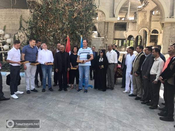 بالفيديو اول ظهور للرئيس السابق (صالح) بعد اجرائه عملية جراحية وماذا قال عن الفريق الطبي الروسي
