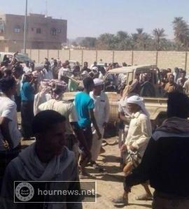 مقتل وإصابة 13 جندي ومواطن في استهداف طقم عسكري في سيئون بحضرموت